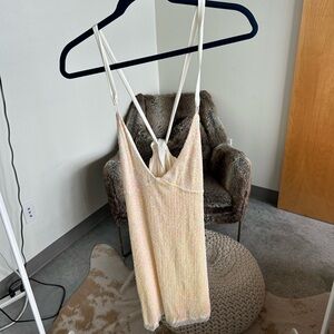 Free People Sparkle Slip Dress